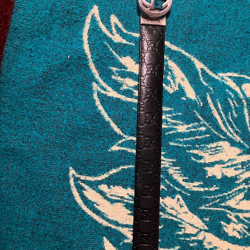 Gucci Style Reversible Leather Belt NEW - Picture 6 of 12
